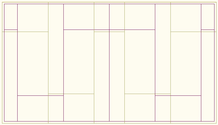 Greenhouse Floor Staggered Eps Drawing