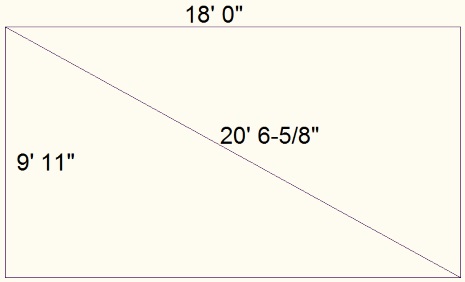 Greenhouse Inner Rectangle Drawing