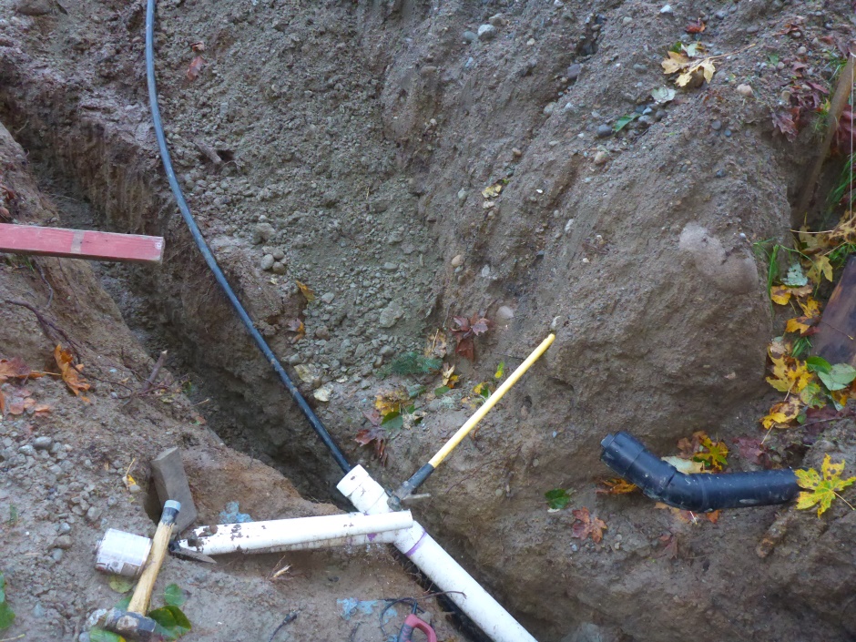 Gutter Drainage Pipe And Pumped Sewage