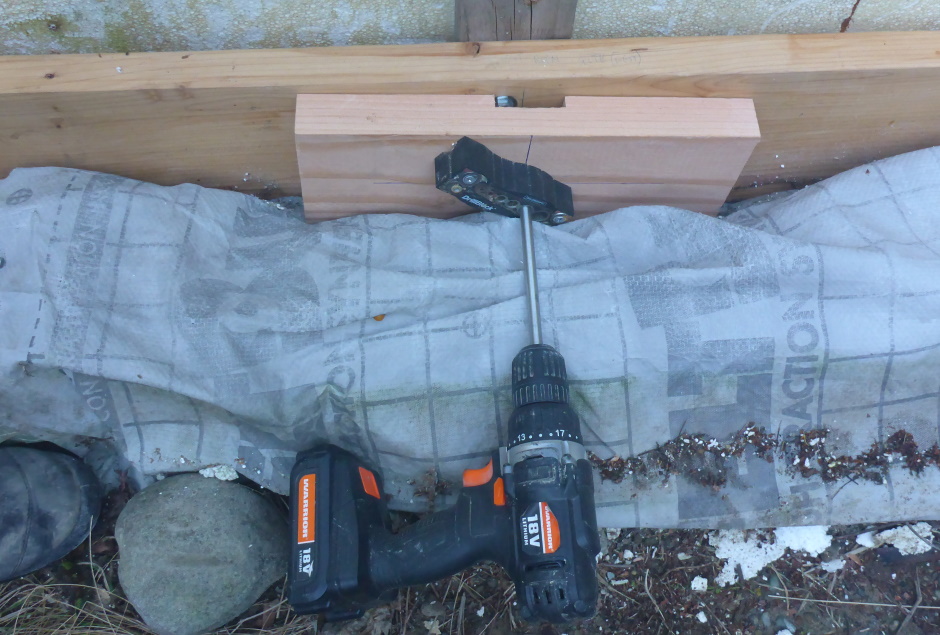 Hole Drilling Jig On Outside