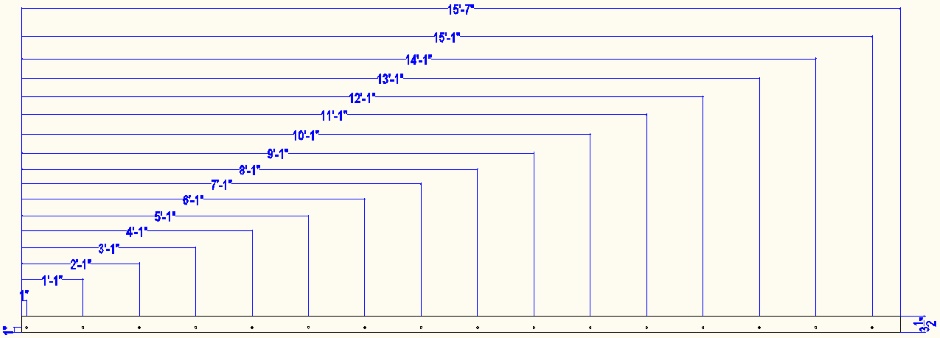 Horizontal Bracing End 8in