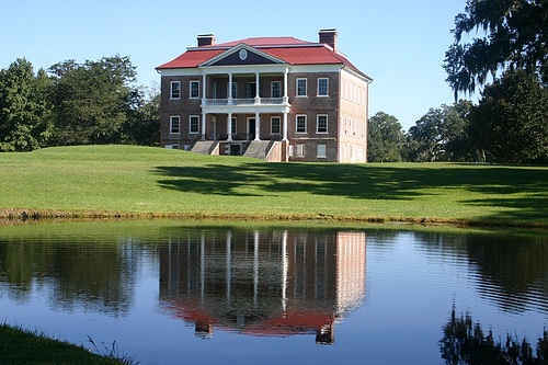 Drayton house with pond