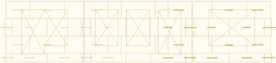 CAD drawing showing 2in EPS sheets for south elevation