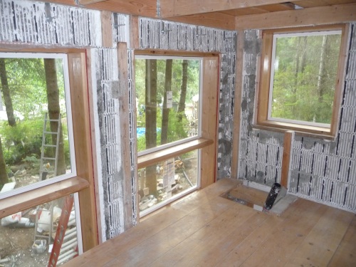 Inside upstairs all windows