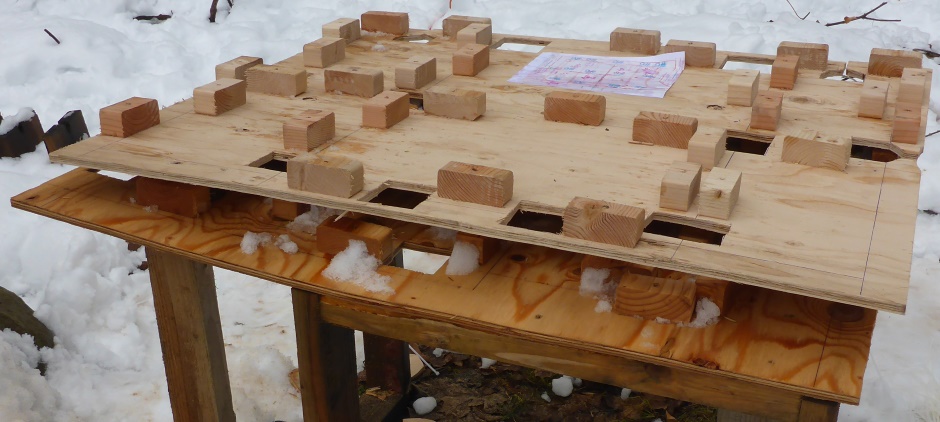 Internal Wall Stirrup Assembly Jig