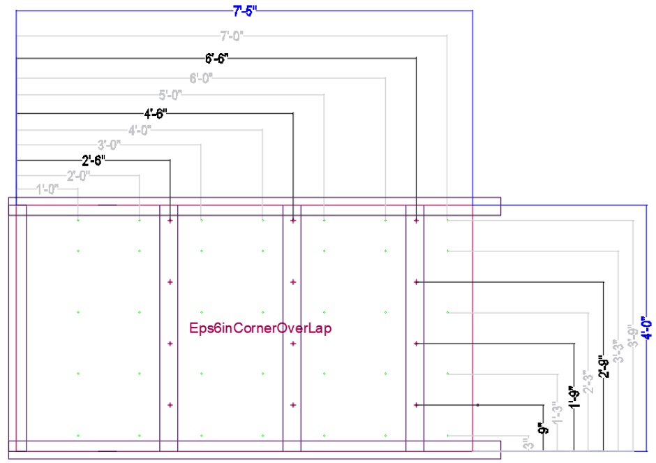 Jig 6in EPS Corner Over-Lap