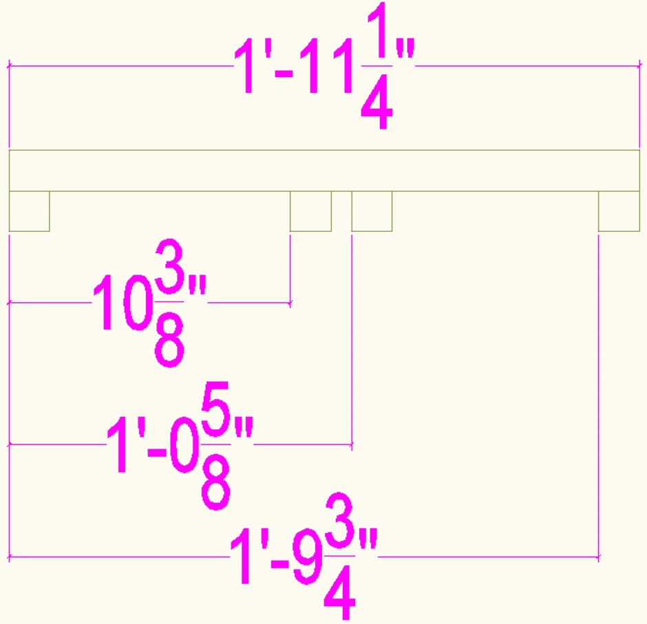 Jig For Setting Extra Low Rebar Ext