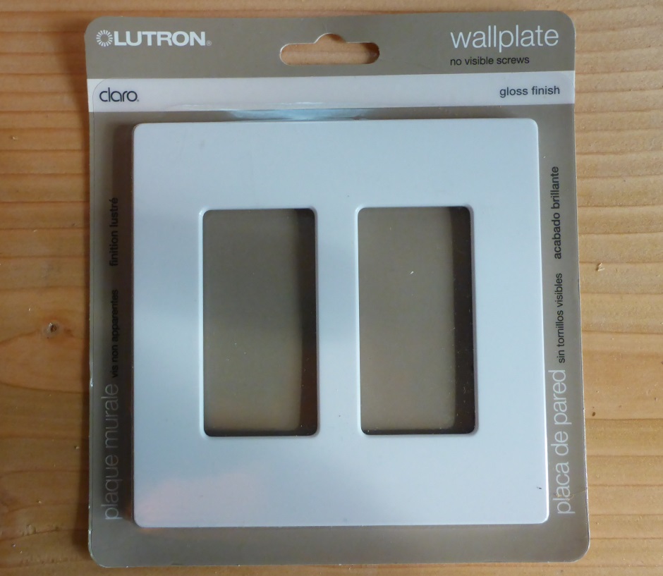 Lutron cover plate