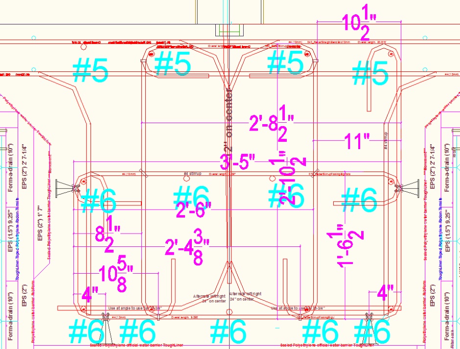 Measurements Foundation Stirrup Jig Internal