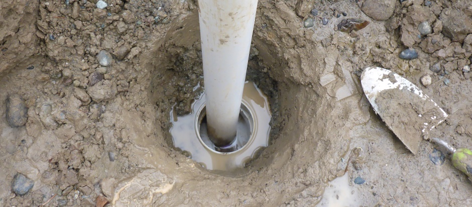 Measuring White Pipe To Drain Bottom