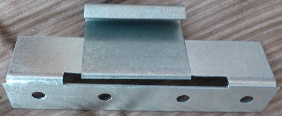 Metal Roof Crimp Hook Fixing Bottom View