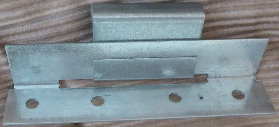 Metal Roof Crimp Hook Fixing Top View