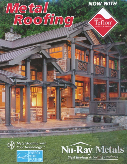 Metal roof Nu-Ray brochure