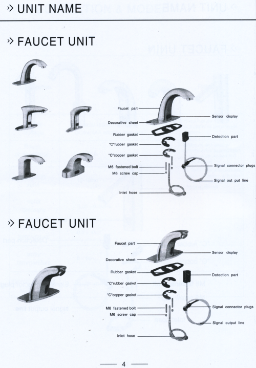 Motion sensor faucet bathroom sink install