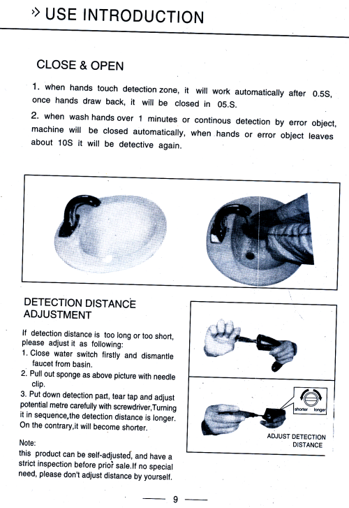 Motion sensor faucet bathroom sink install