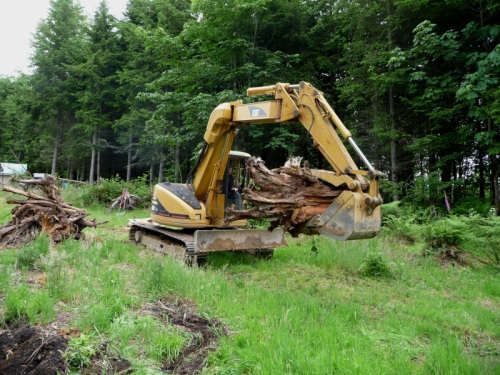 Moving big stump