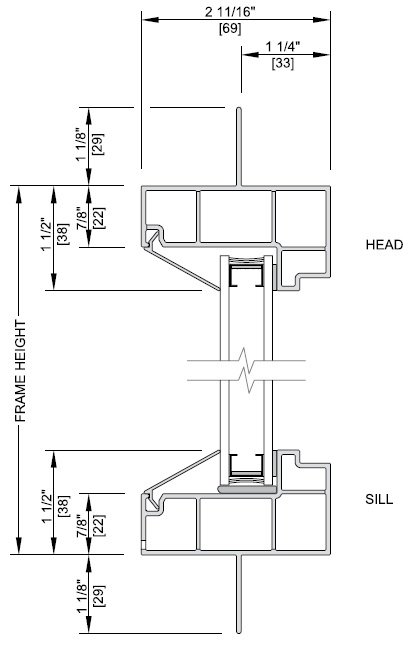 Pella window cross section