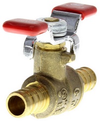 Pex Half Inch Inline Shutoff