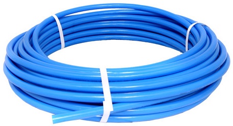 PEX pipe blue half inch