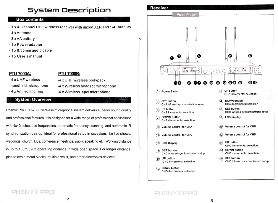 Phenyx Wireless Microphone