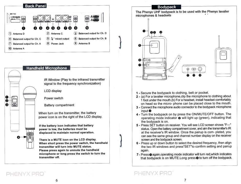 Phenyx Wireless Microphone