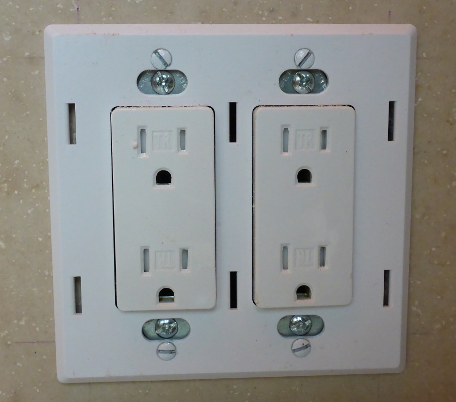 Plate base fitted electrical
