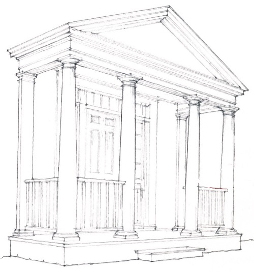 Portico single height