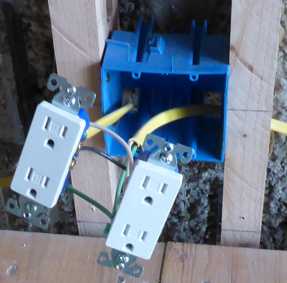 Power sockets electrical box