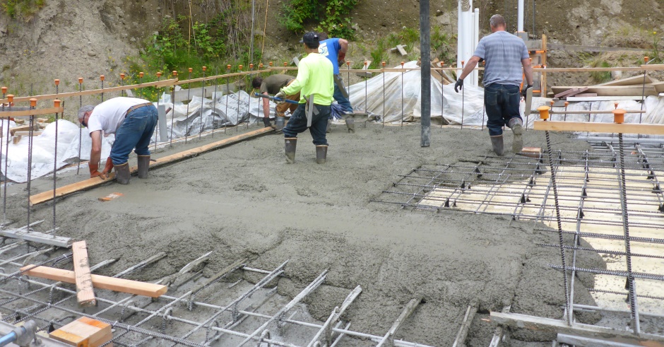 Pumping Leveling Slab Concrete East