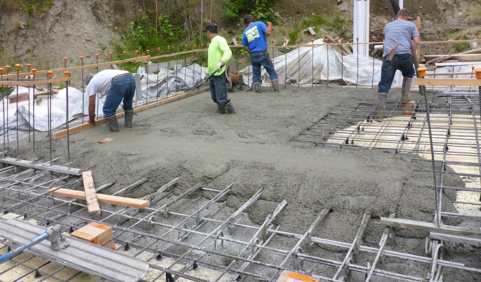 Pumping Leveling Slab Concrete East