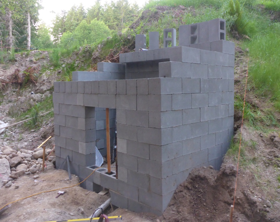 Concrete Block Sheds