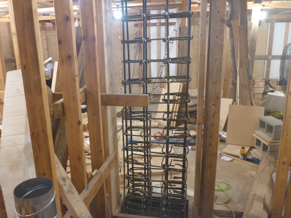 Rebar Boarding Basement 150