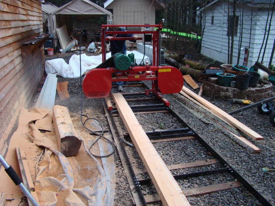 SawMill cutting planks