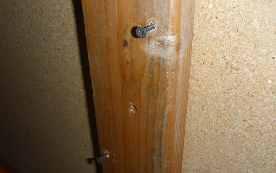 Screw Particleboard From Verticals