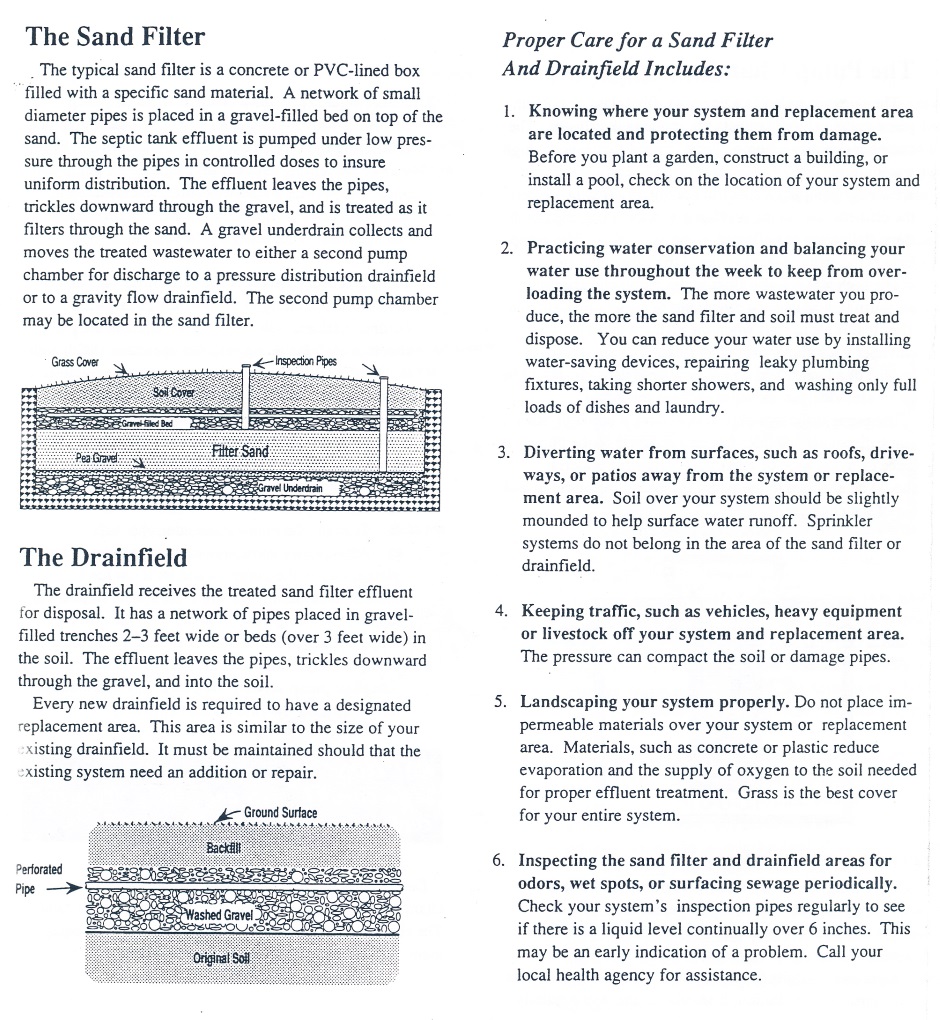 Septic Care Leaflet