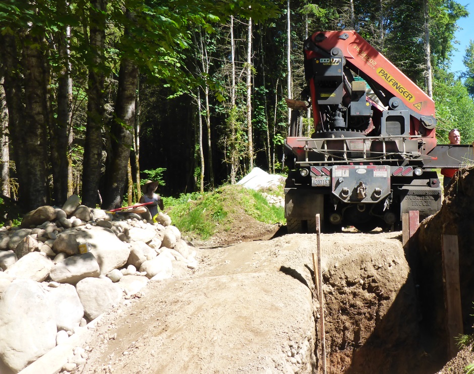 Septic Tank Truck Back