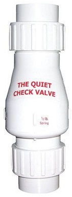 Sewage check valve silent