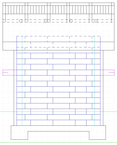 Evaluation shed north elevation