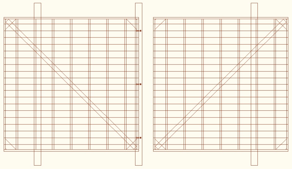 Shed floor panels