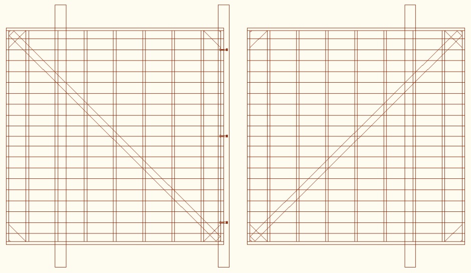 Shed floor panels