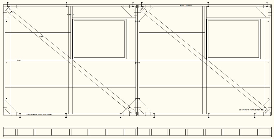 Shed - Two side panels