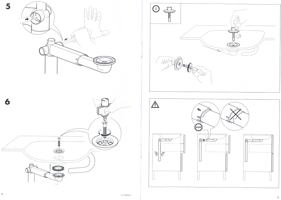 Sink Ikea 40in