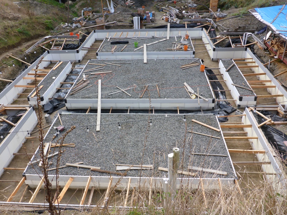 Site Crushed Rock All Slab Areas