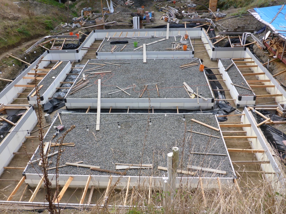 Site Crushed Rock All Slab Areas