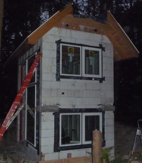 Site with east windows fitted