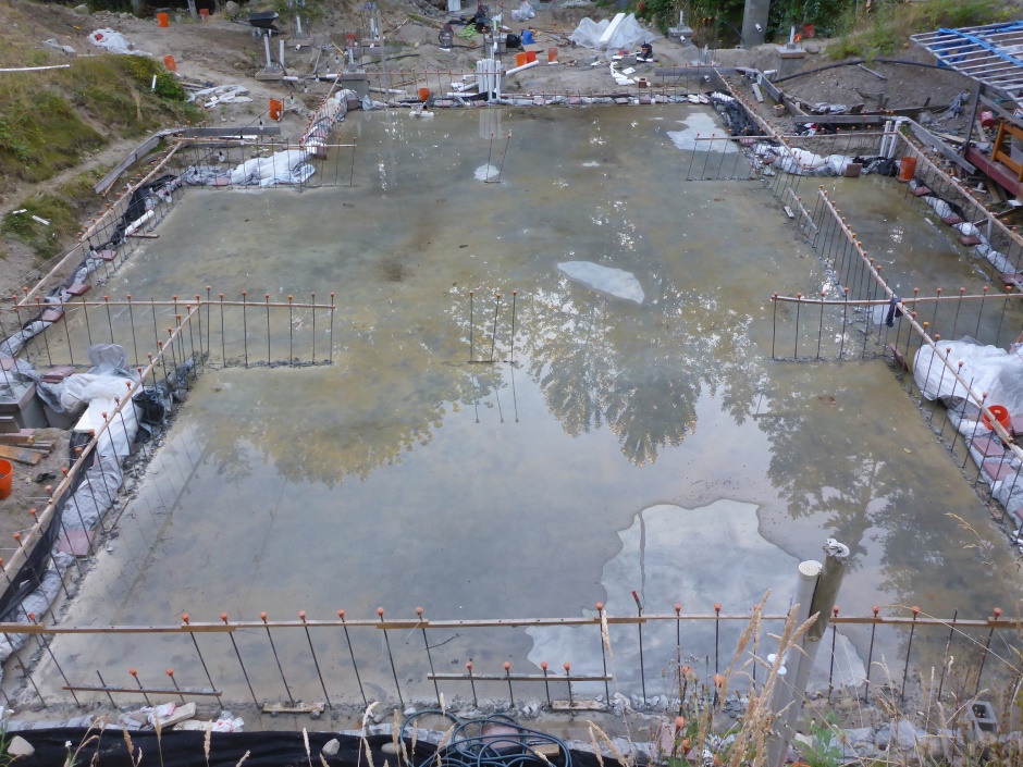 Site Slab Drying End July 23