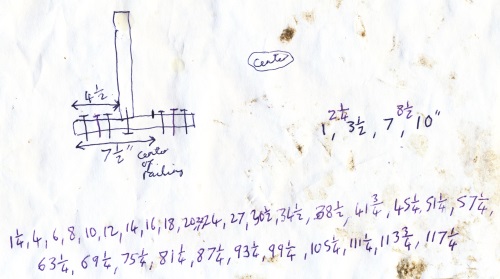 Sketch of east west beams cross section