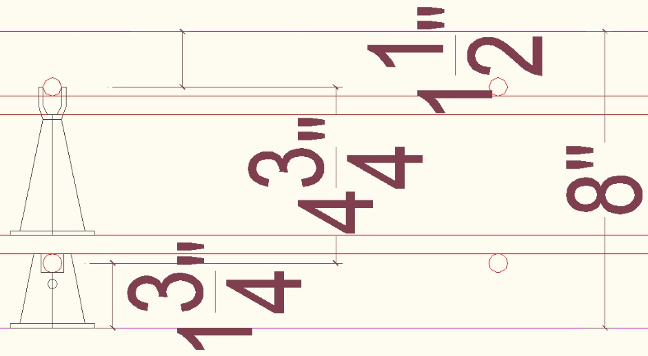 Slab Rebar Chair Spacing Diagram