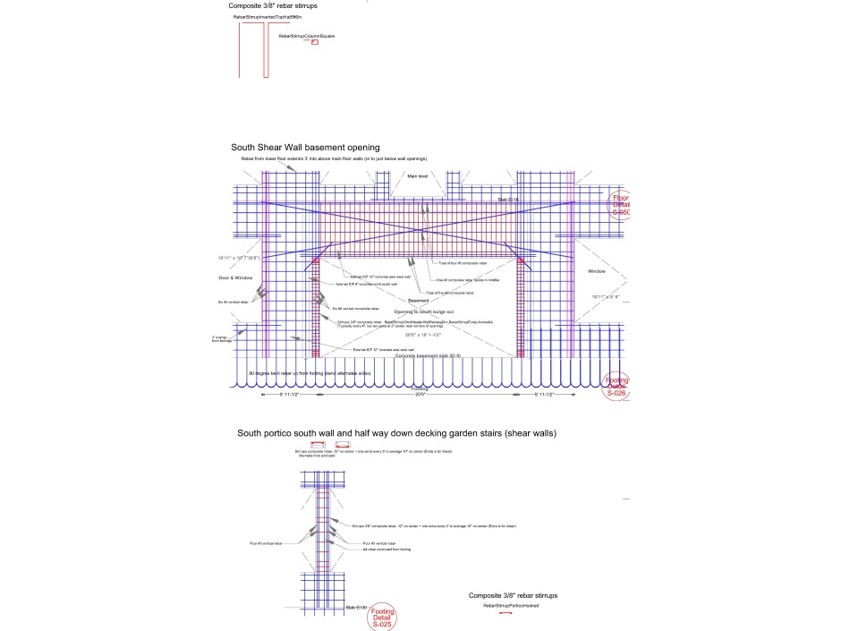 Basement Sheer Details