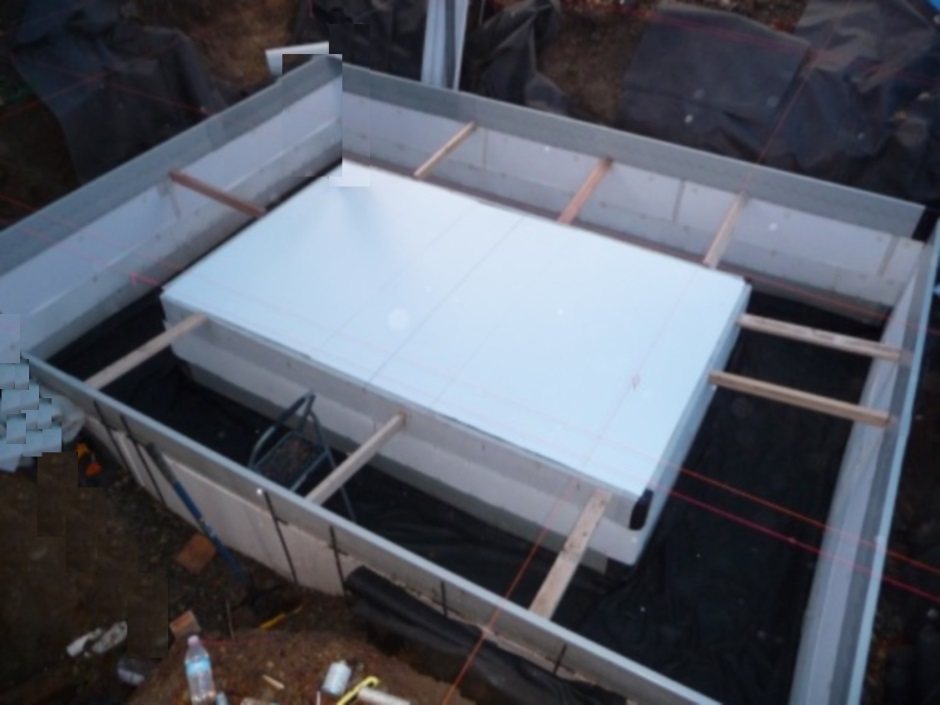 Eval build - Foundation polystyrene start